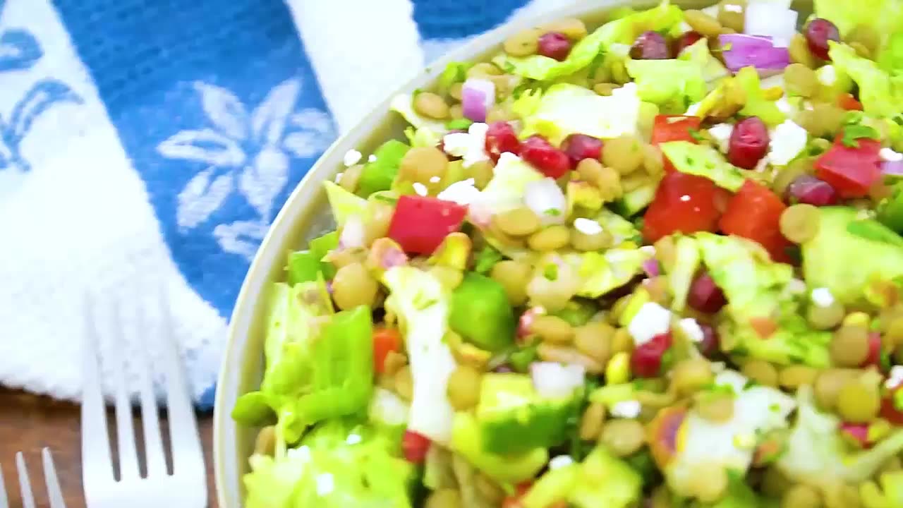 Mediterranean Lentil Salad