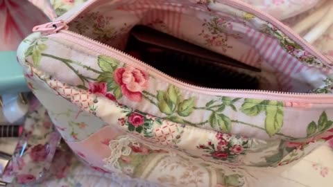 What's in my Shabby Chic Backpack Purse