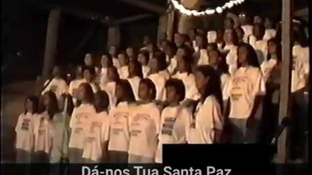 CORO NOVO VIVER & CORO RENASCER - "Salvação Só Vejo Em Cristo"