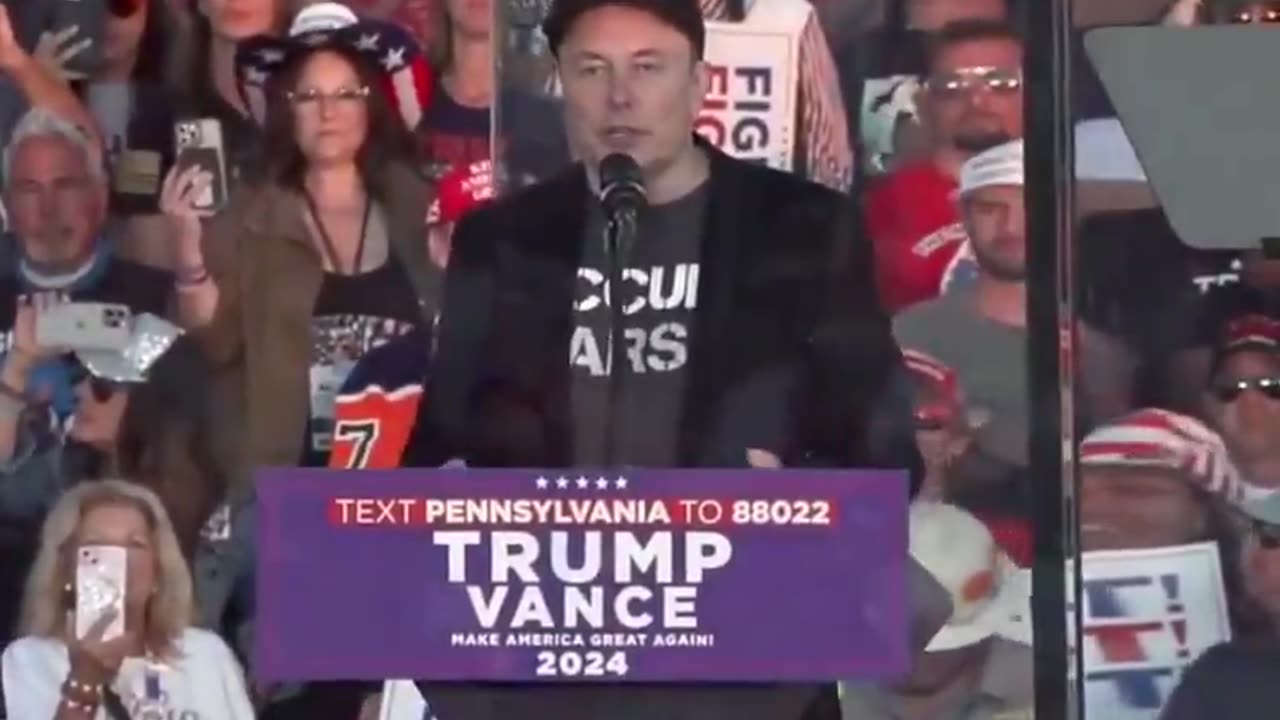 Elon Musk's full speech at Trump's rally in Butler, Pennsylvania