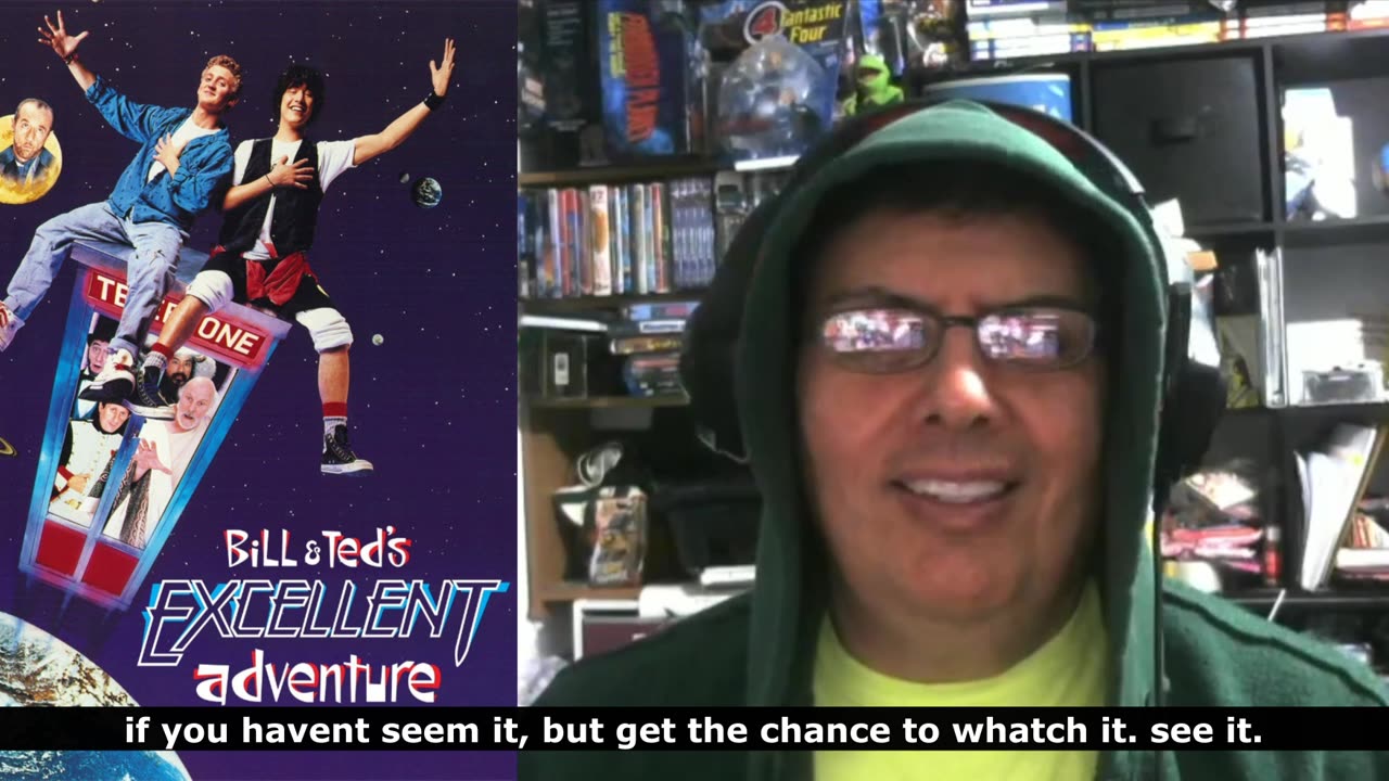 VINTAGE MONDAY 45 Bill & Ted Excellent adventure (1989) - Official Trailer REACCION/REACTION