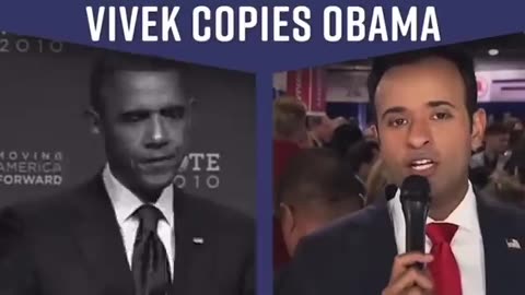 Why is Vivek copying Obama’s speeches??