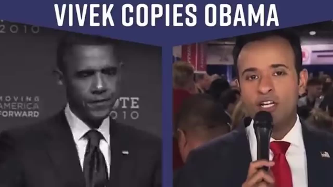 Why is Vivek copying Obama’s speeches??