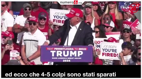 Abbiamo detto che lo vediamo li sul tetto l'attentatore di Trump