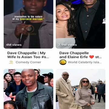 Why do you love Dave Chappelle?