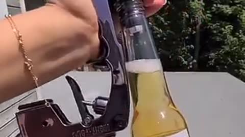 Beer gun invention