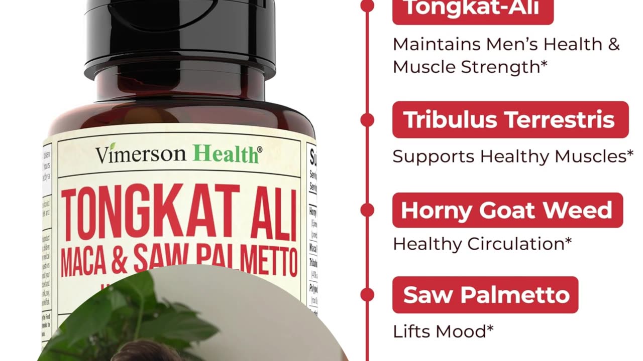 Boost Vitality & Strength Naturally with Tongkat Ali – Elevate Your Performance!