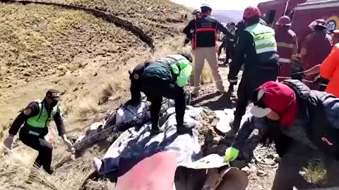 At least 23 dead in Peru after bus falls off cliff