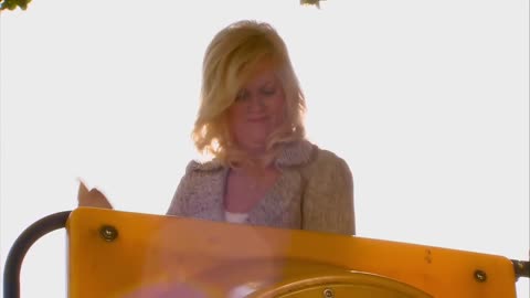 Miss Knope, There's A Drunk Stuck In The Slide | Parks and Recreation |