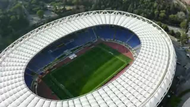 Das Fußballstadion