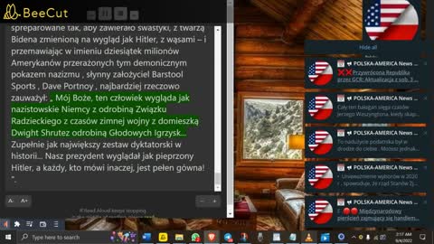 4 września 2022❌„ Nasz prezydent wyglądał jak pieprzony król Hitler, a każdy, kto mówi inaczej ...”❌