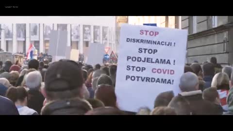 THE REVOLUTION WILL BE TELEVISED HERE! Zagreb Rising Up!