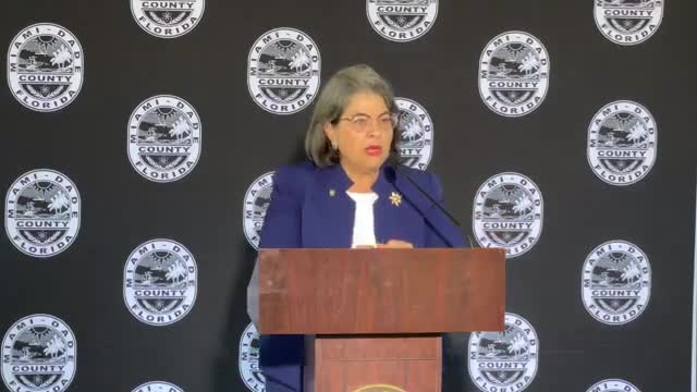 Miami-Dade County Mayor Daniella Levine Cava Promotes Vaccine, Boosters Amidst Omicron Threat