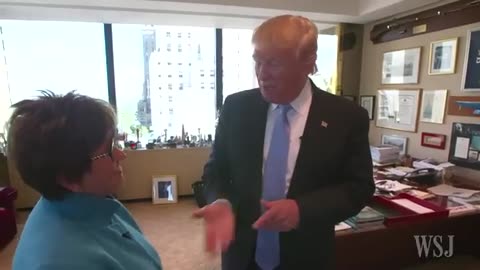 Donald Trump's Tour of His Manhattan Office