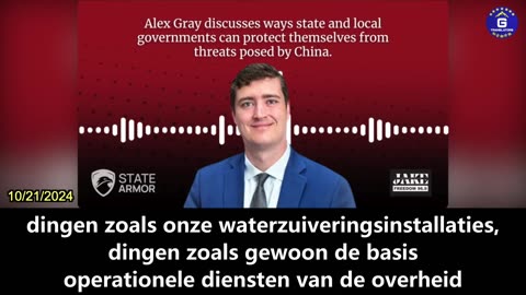 【NL】Alex Gray: Potentieel conflict met China zal ons allemaal treffen