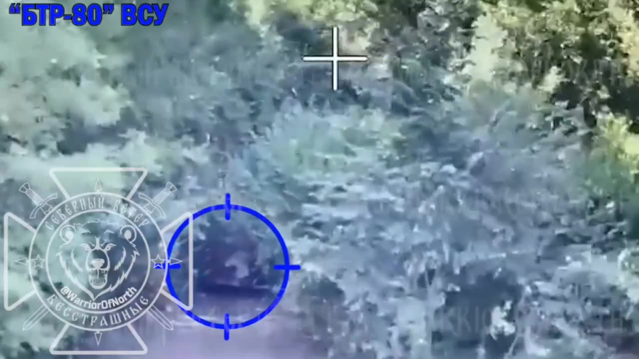 🇷🇺🇺🇦Destruction of a Ukrainian BTR-80