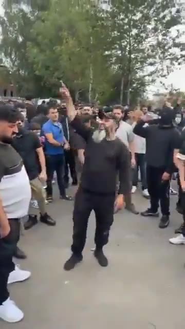 Muslims openly carrying weapons in Stoke as they go searching for the non existent "EDL".