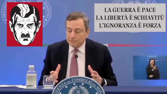 NWO, UCRAINA: Draghi, gas russo, condizionatori, covid19 vaccini Draghistan Italia Russia