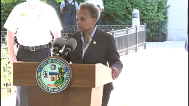 Mayor Lightfoot On Banning Protesters on her Block: "I Have A Right To Make Sure My Home Is Secure"