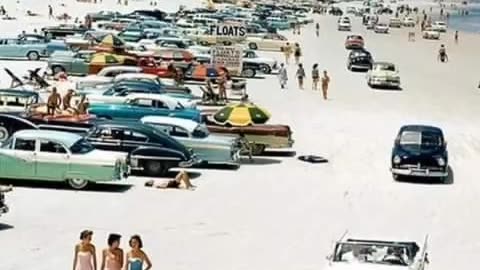 The Beach in the late 1950s