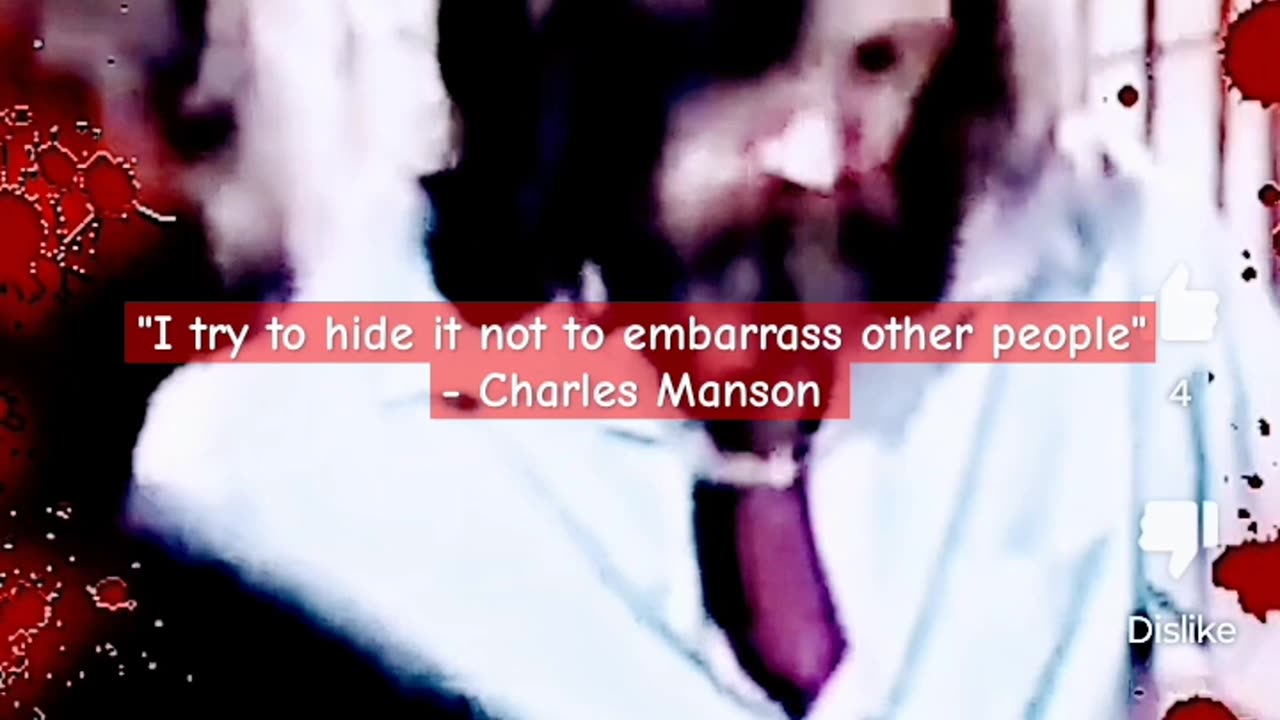 DEEP THOUGHTS WITH CHARLES MANSON: "THAT'S WHAT A WOMAN'S SUPPOSED TO DO"