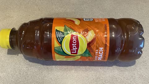 do you drink lipton peach iced tea