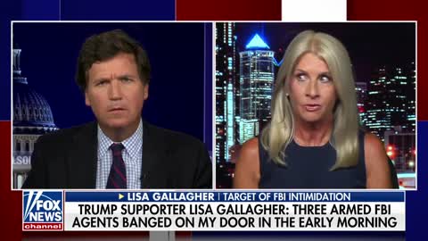 #foxnews #tuckercarlsontonight Woman says FBI showed up at her home after supporting Trump online