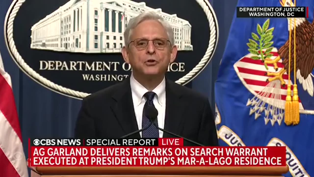 “急報”🚨全球主義極權勢力打手、美國司法部長 梅里克·加蘭德，“親自批准突襲海湖莊園並授權致命武力”！！他們想殺掉川普總統！美國人，這是最後一戰！國家需要你們挺身而戰～