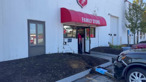 SUV Crashes Into Concord Salvation Army Family Store