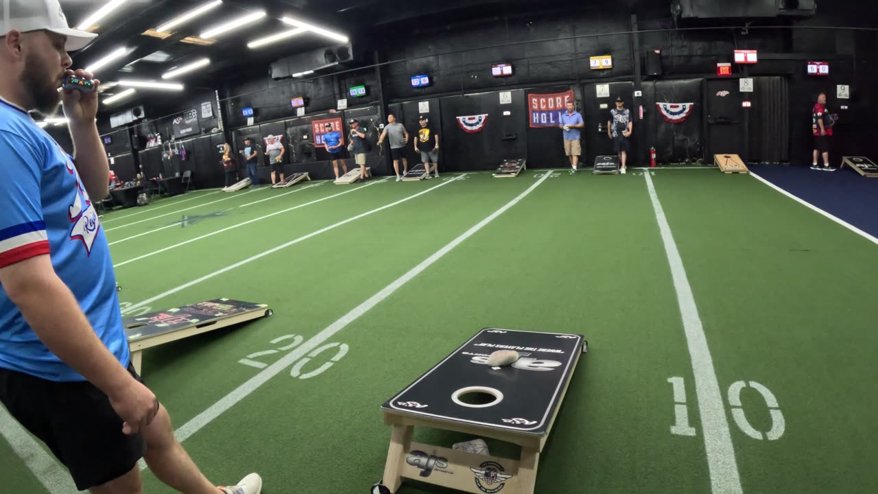 7.16.24 AJs Sports TCL cornhole - Rounder 1