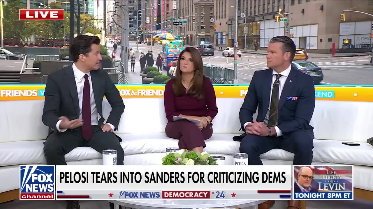 TROUBLE IN PARADISE?: Nancy Pelosi tears into Bernie Sanders for criticizing Dems