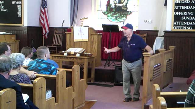 COACH DAVE HAS THE PULPIT!