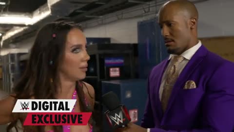 Chelsea green throws Byron saxton for a loop2024 English video