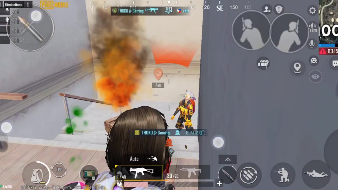 6.Sec 1/4 😀😉🫡#pubgmobile thoku gaming #shorts #youtubeshorts #gaming #bgmi #i #fbyシ #omg