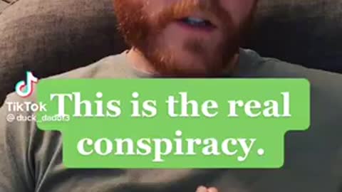 This Is The Real Conspiracy