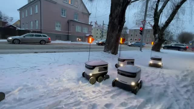 Robots also have traffic jams