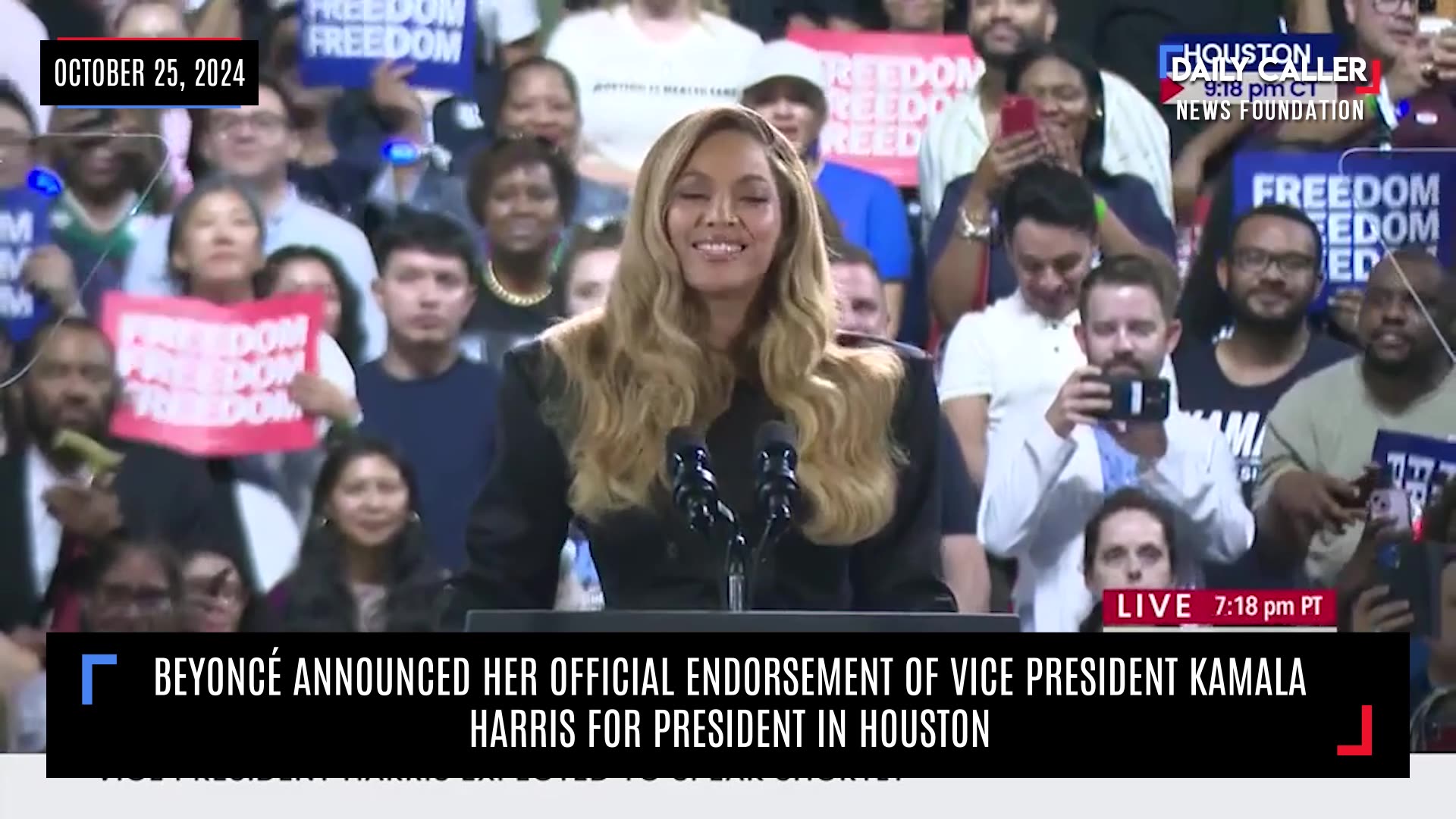 Beyoncé Announced Her Official Endorsement Of Vice President Kamala ...