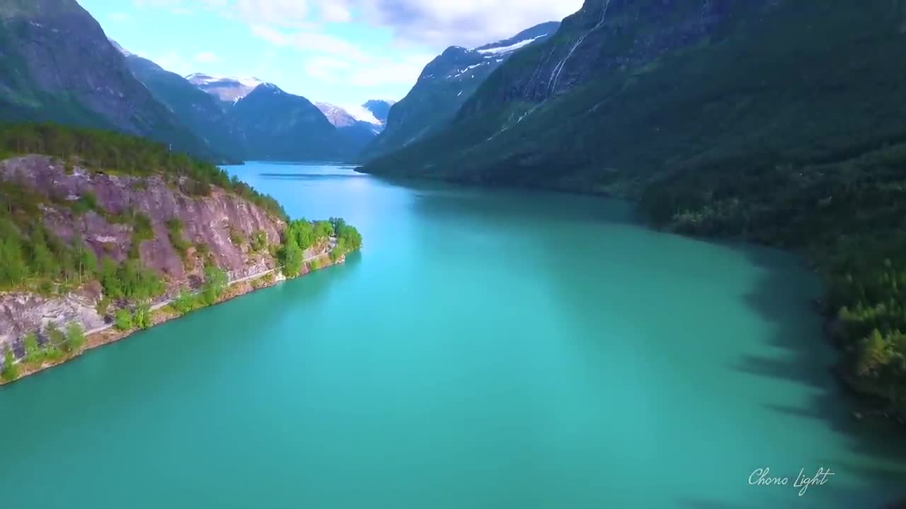 Norway AMAZING Beautiful Nature with Relaxing Music and sound