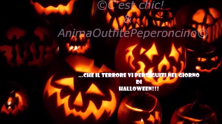 🎃🎃🎃Halloween🎃🎃🎃 il terrore, il sorriso, il trucco...