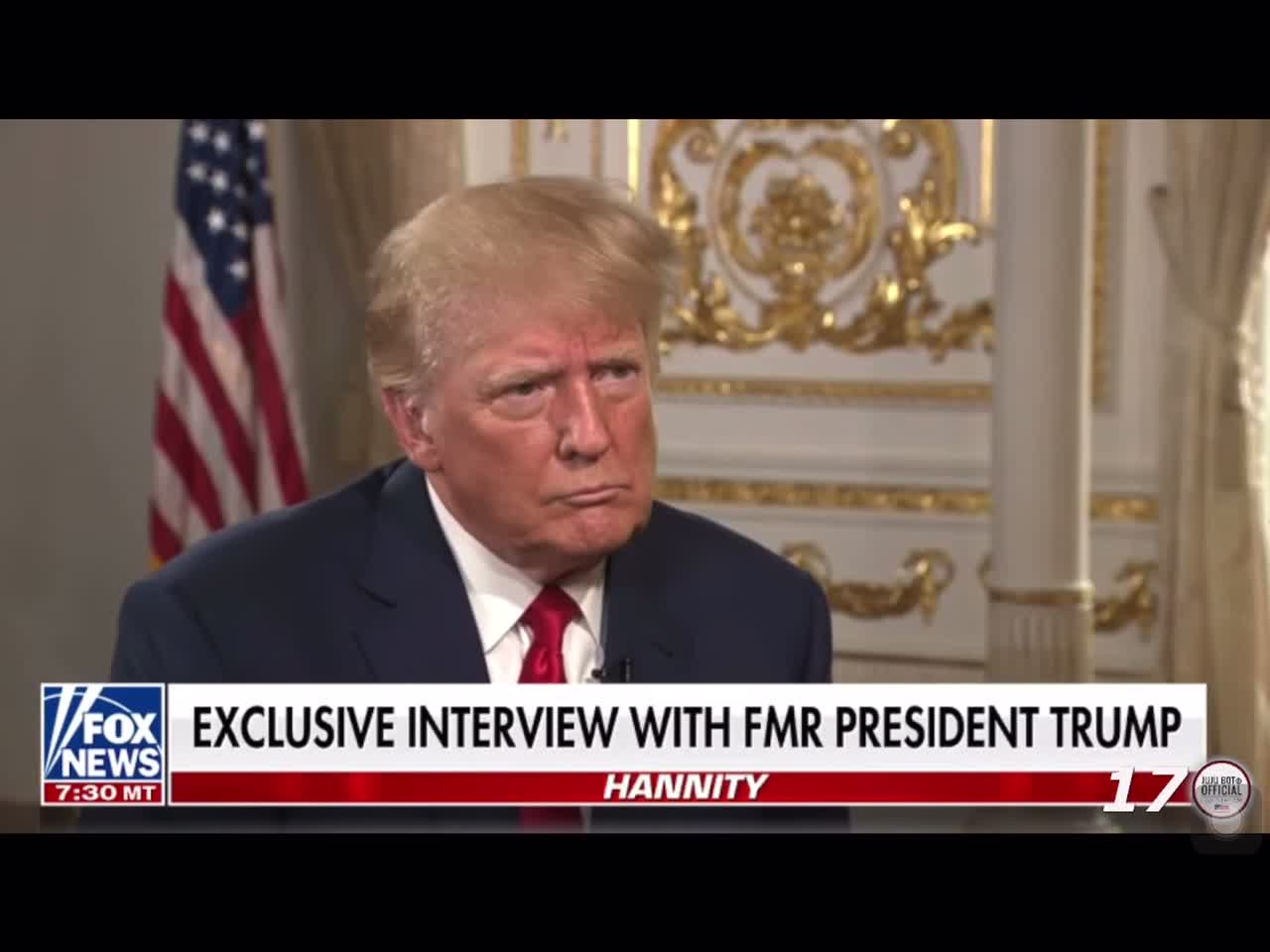 President Trump talks to Sean Hannity about the raid after he finally saw Mar-a-Lago.