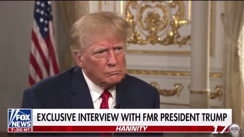 President Trump talks to Sean Hannity about the raid after he finally saw Mar-a-Lago.