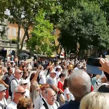 French Protests Against Vaccine Passports and Lockdowns, 7/24/21
