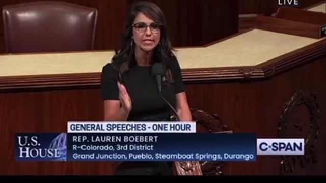 Lauren Opal Boebert Speech