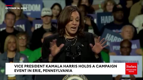 Kamala Harris Speaks Of Her 'Opportunity Economy' Proposal At Pennsylvania Campaign Rally