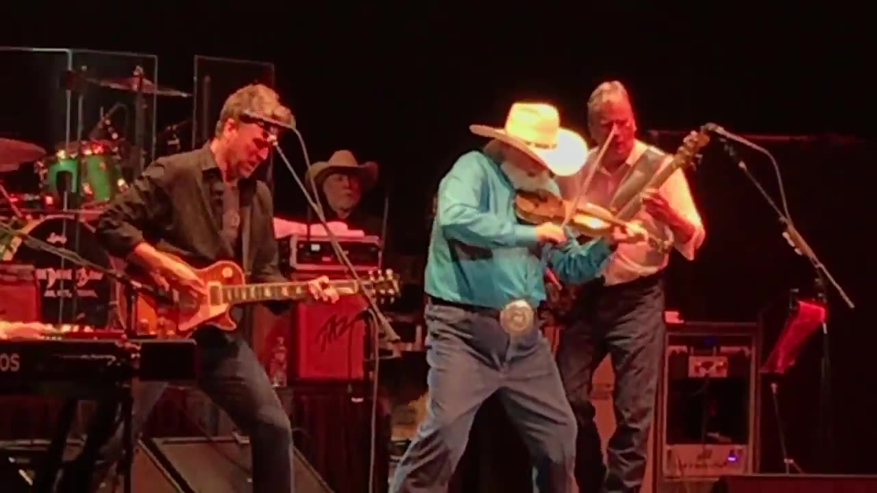 Meeting Charlie Daniels & giving him the MMP Award at the IP Casino