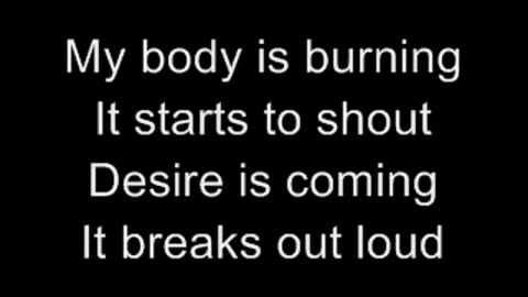 Scorpions Rock You Like A Hurricane With Lyrics