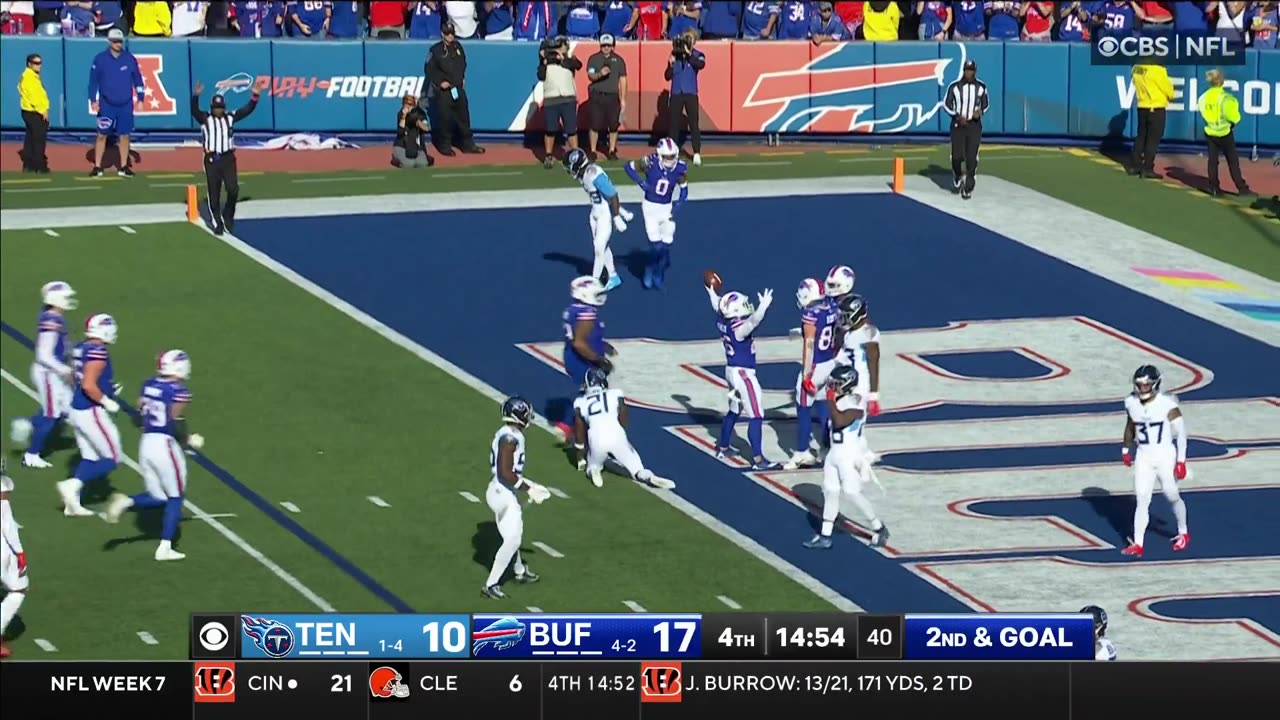 NFL - Ty Johnson extends the Bills lead!