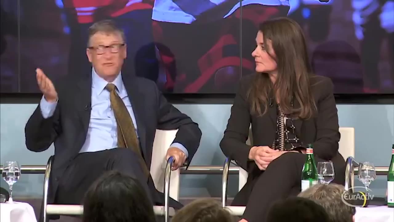 Bill Gates Enthusiastically Describes Injecting GMOs into Children's Arms