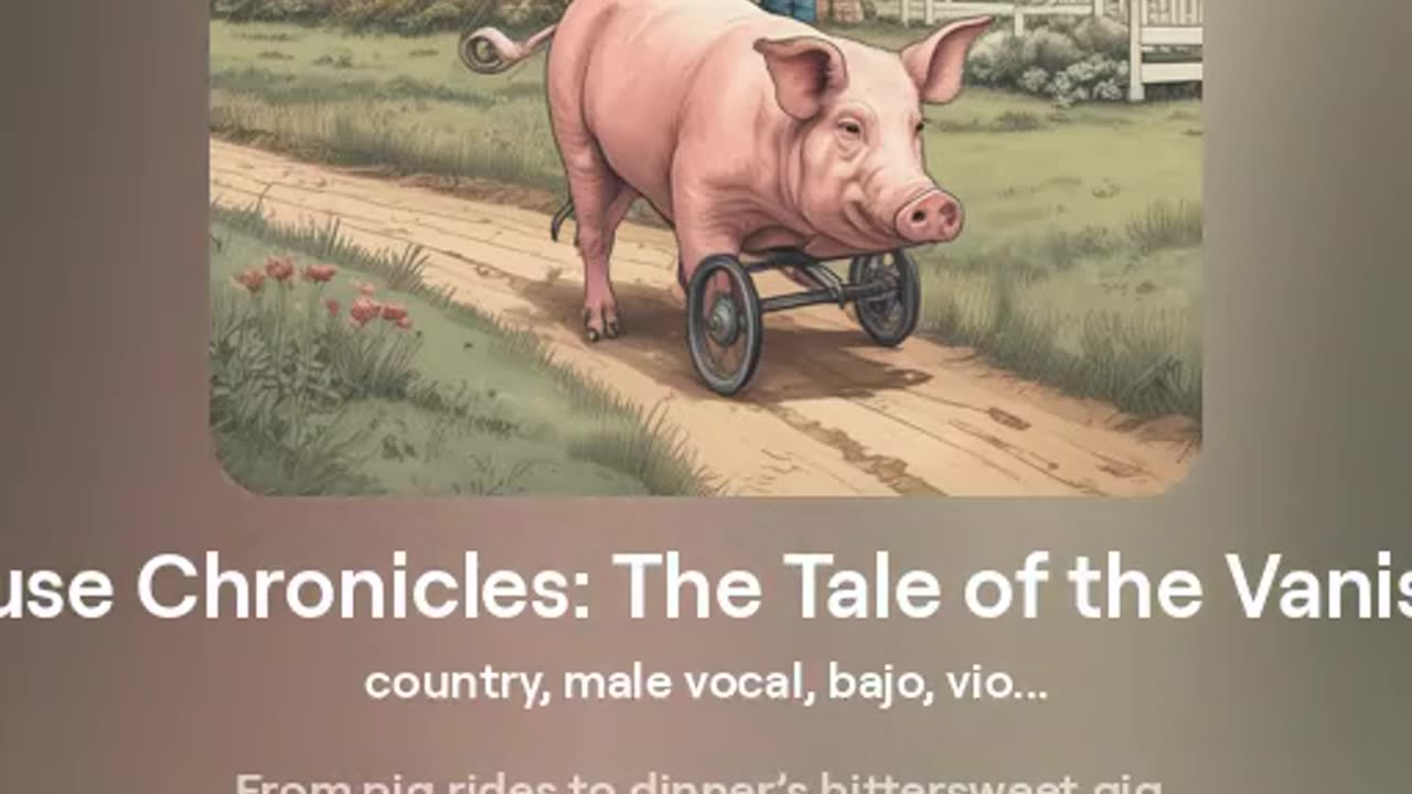 The Tale of the Missing Pig - song