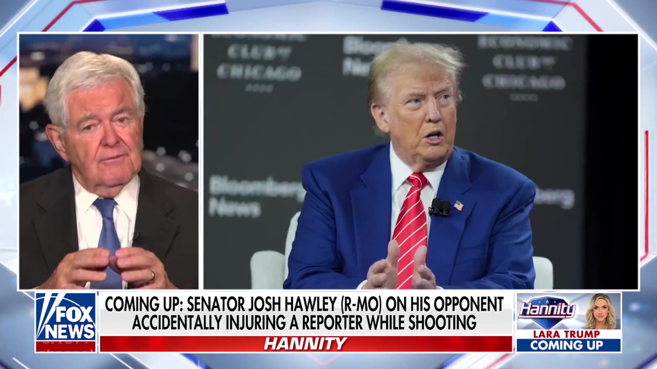 Newt Gingrich dismisses Kamala Harris' Trump attacks as 'acts of desperation'